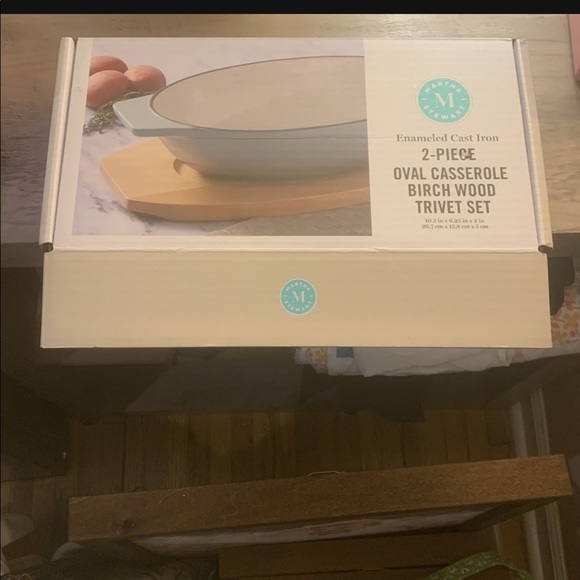 Cast Iron Casserole Dish
